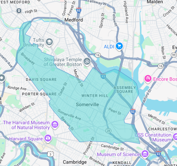 dog walking area near me